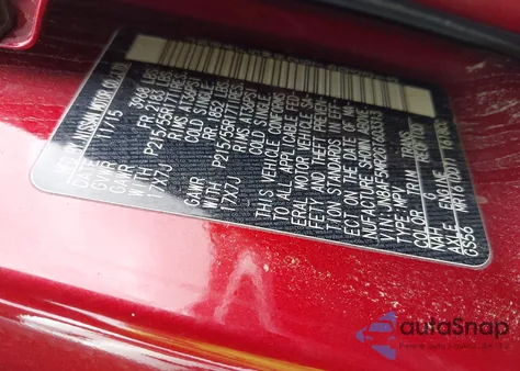 2016 Nissan Juke Nismo/S/Sl/Sv из США, поврежденный, VIN JN8AF5MR2GT603313